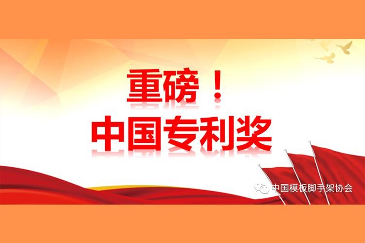 祝賀我公司一項(xiàng)發(fā)明專(zhuān)利獲得“第二十一屆中國(guó)專(zhuān)利優(yōu)秀獎(jiǎng)”